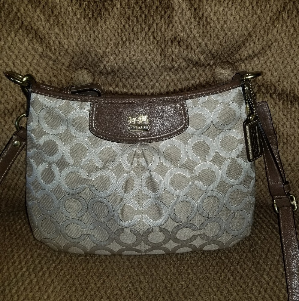 Coach Brown/Gold Madison Crossbody